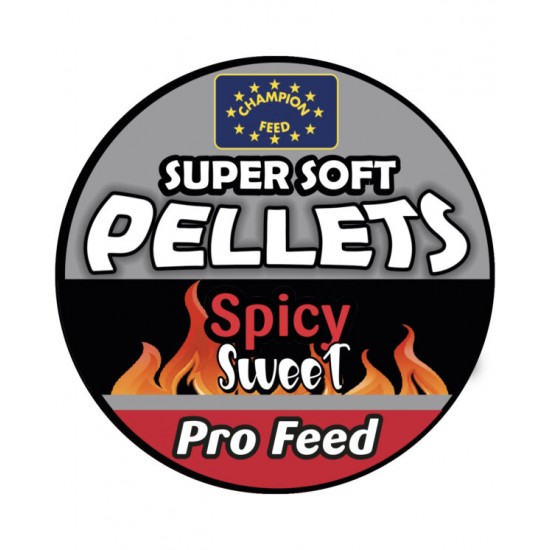 Pelete Moi Champion Feed - Pro Feed Super Soft Pellets Spicy Sweet 6mm